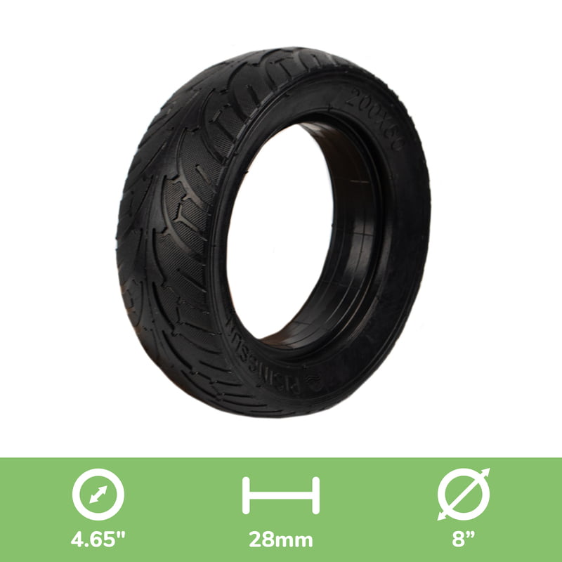 NEUMÁTICO MACIZO 200x60-4.65" [RISINGSUN]