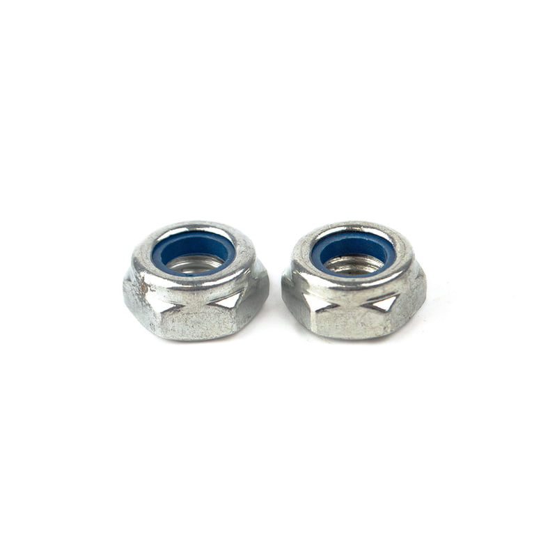 1 SET 2 TUERCAS CON NYLON [M8]