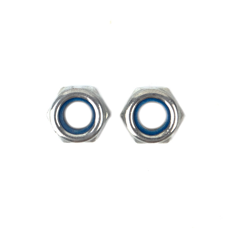 1 SET 2 TUERCAS CON NYLON [M8]