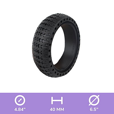 1 NEUMÁTICO MACIZO 6.5X1.8-4.84" 40MM [NEDONG]