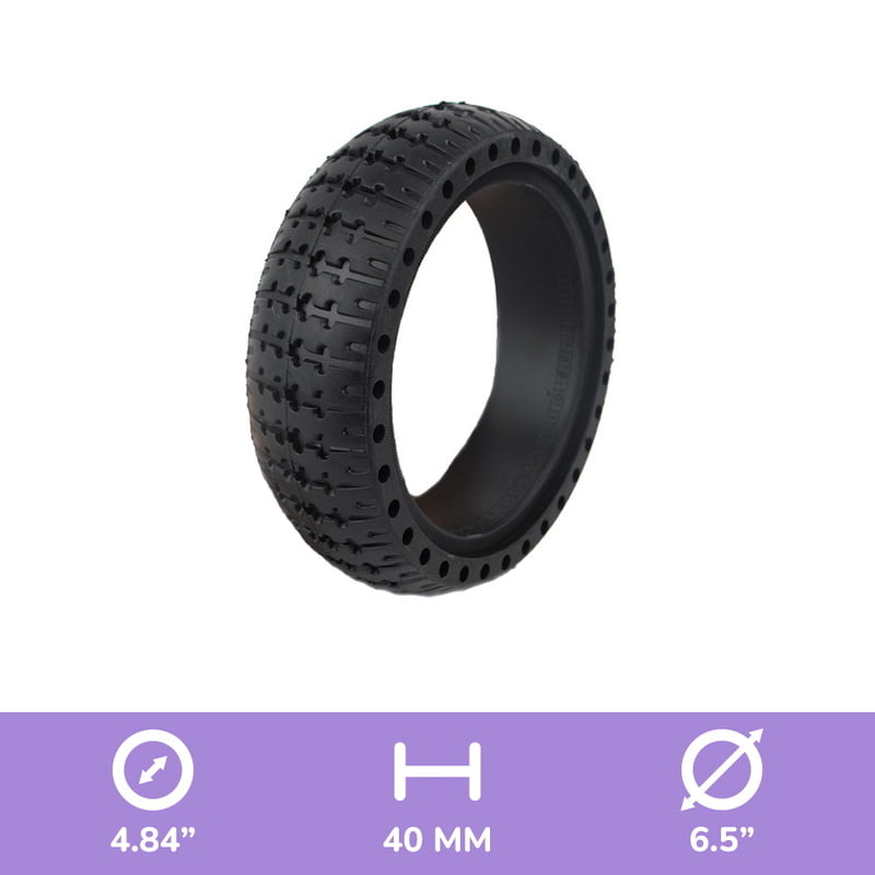 1 NEUMÁTICO MACIZO 6.5X1.8-4.84" 40MM [NEDONG]